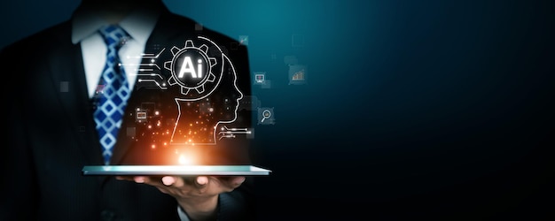Equipe de especialistas em inteligência artificial e desenvolvimento de tecnologia
