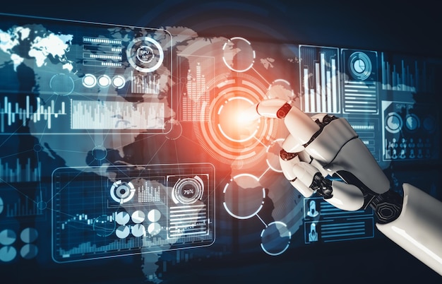 Interface de inteligência artificial para gestão e produtividade corporativa